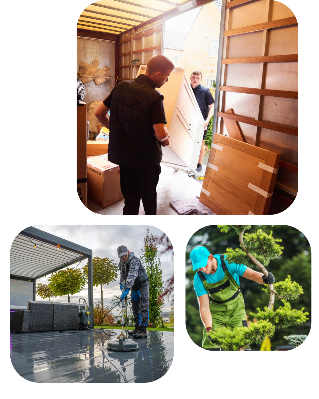 Professional team collaborating with trust and reliability